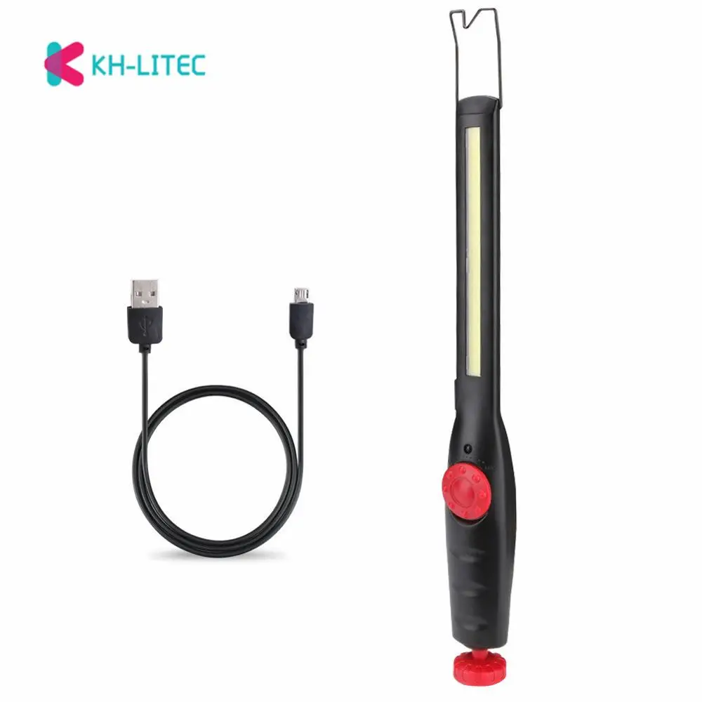 Портативный COB светодиодный USB зарядный рабочий светильник флэш фонарь Lantena с