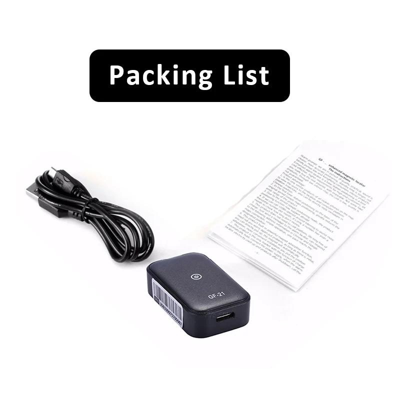 GF21 мини GPS-трекер LBS Wifi позиционирование SOS гео забор сигнализация 2G SIM SMS голосовой