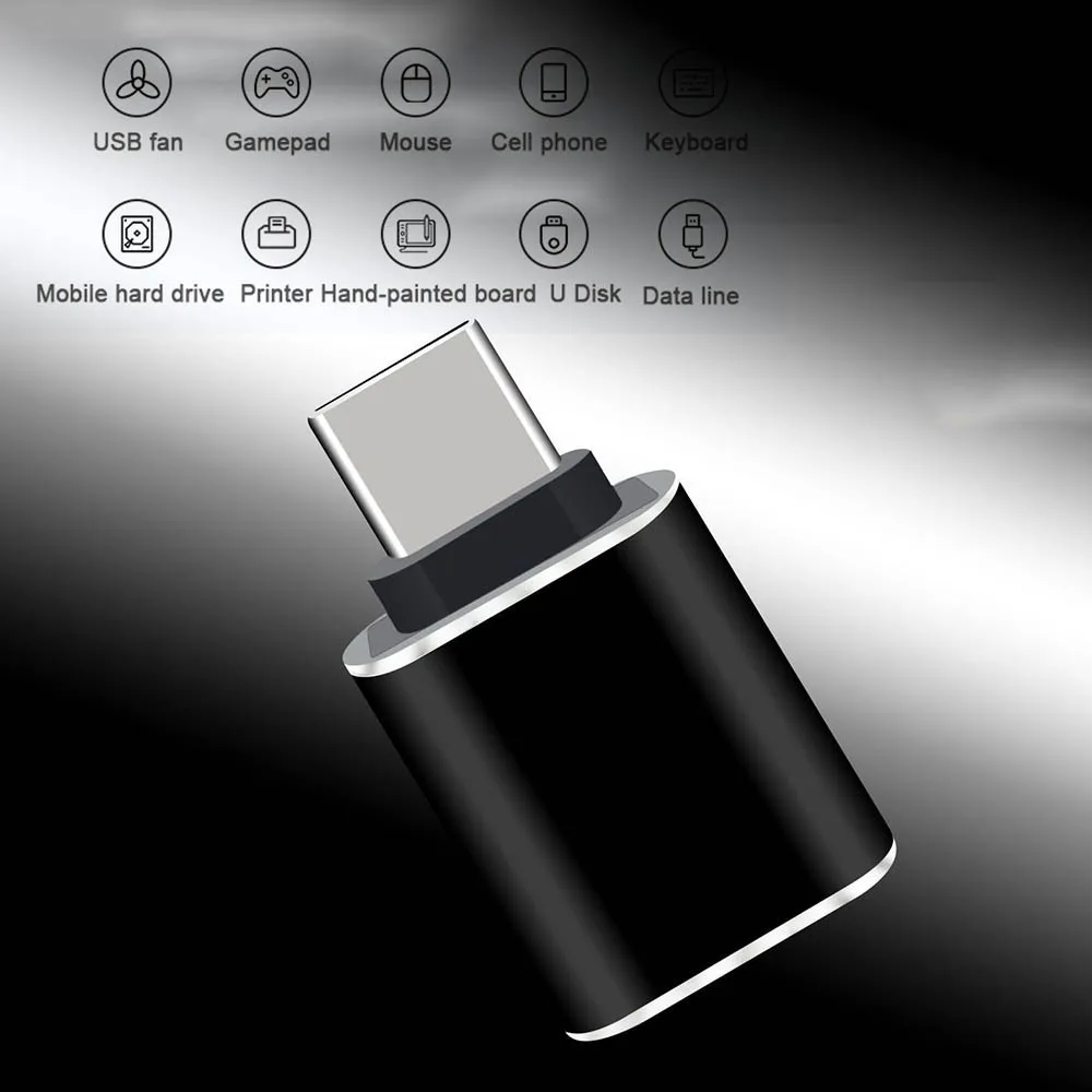 Адаптер USB C OTG для MacbookPro/Xiaomi/Huawei переходник с 3 0 на Type кабель-преобразователь |