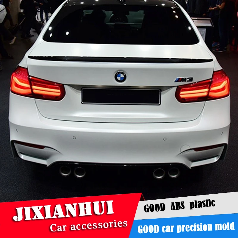 Спойлер для F30 F35 2012 2015 BMW 3 series 320i 320li 325li 328i цветной задний спойлер из АБС пластика