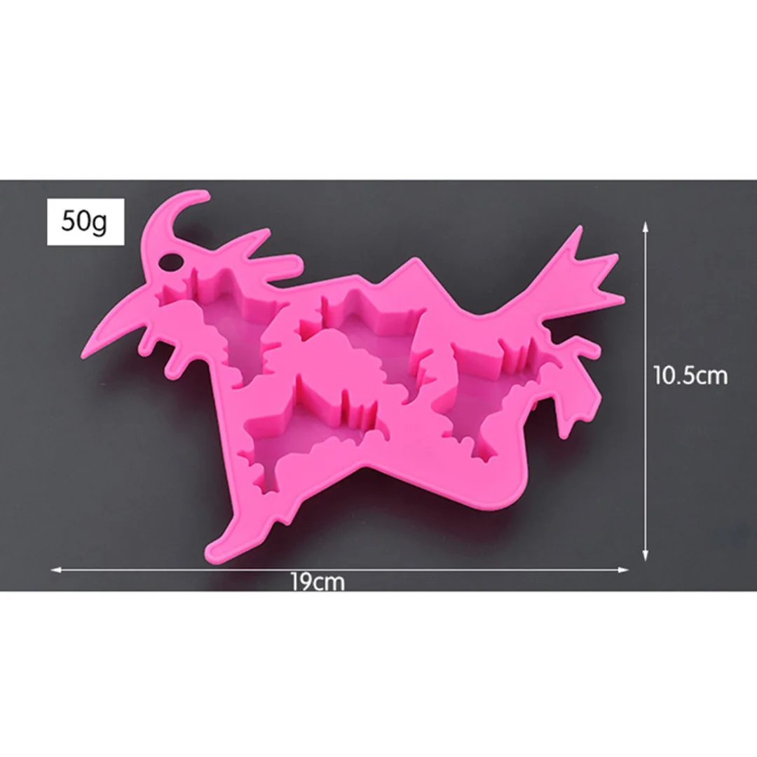 Силиконовая форма в виде ведьмы/летучей мыши/призрака/черепа на Хэллоуин формы