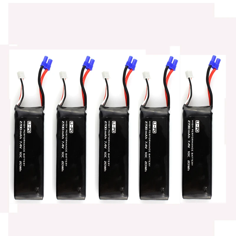 

Hubsan H501C H501S X4 7.4V 2700mAh lipo battery 10C 20WH battery For RC Quadcopter Drone Parts