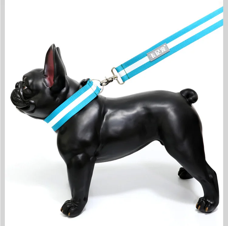 

New Pet Fashion Classic Striped Belt Adjustable Collar for Small and Medium Pet Supplies, Available in Three Colors