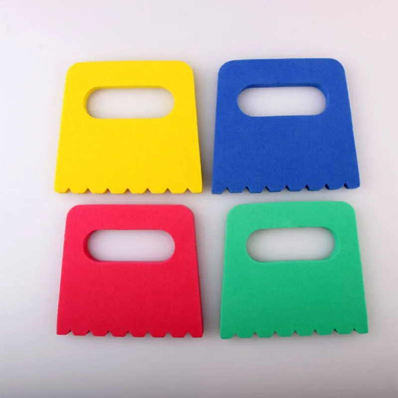 Различные цвета пены краски скребки акварельные инструменты для преподавания