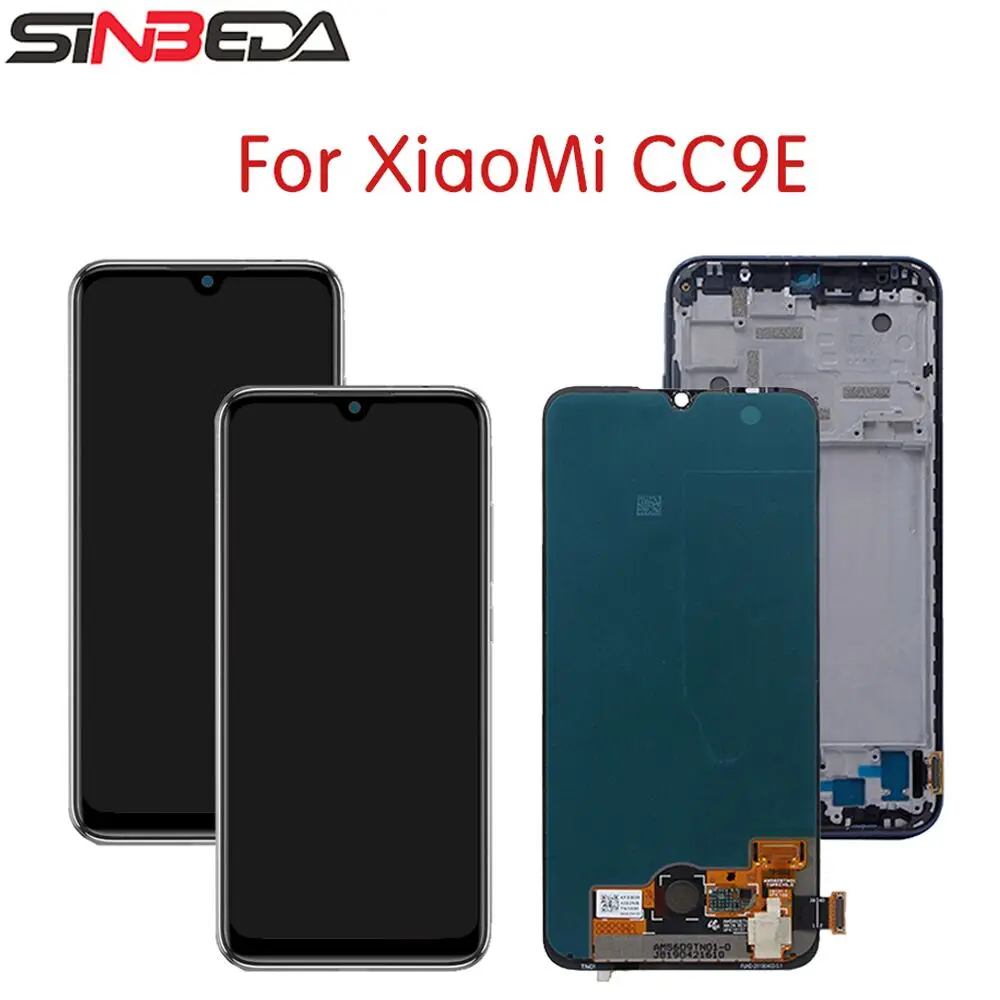 ЖК дисплей Super AMOLED 6 01 дюйма для Xiaomi Mi A3 сенсорный экран с дигитайзером в сборе