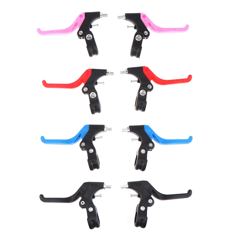 1 пара 2-пальцевых рычагов тормоза для горного велосипеда велосипедные рычаги 4