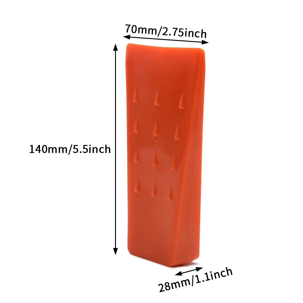 

4pcs/set 5.5inch Replacement Logging Supplies Tool Chain Saw Outdoor Double Taper Durable Felling Wedge Home Tree Portable ABS