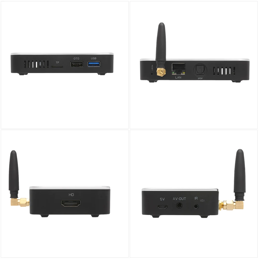 ТВ приставка X2 CUBE Smart Android 9 0 4K медиаплеер Amlogic S905X2 2 Гб LPDDR4 16 ГБ EMMC 4G/5G Wi Fi 1000 м