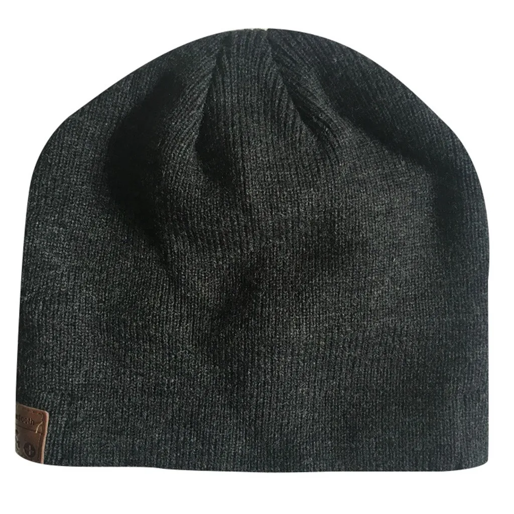 Зимние новинки теплые вязаные шапки чародей новинка Bluetooth музыкальная шапка со