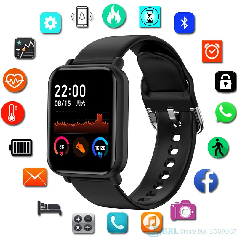 Умные часы 2020 мужские и женские умные с сенсорным экраном Bluetooth электронные смарт