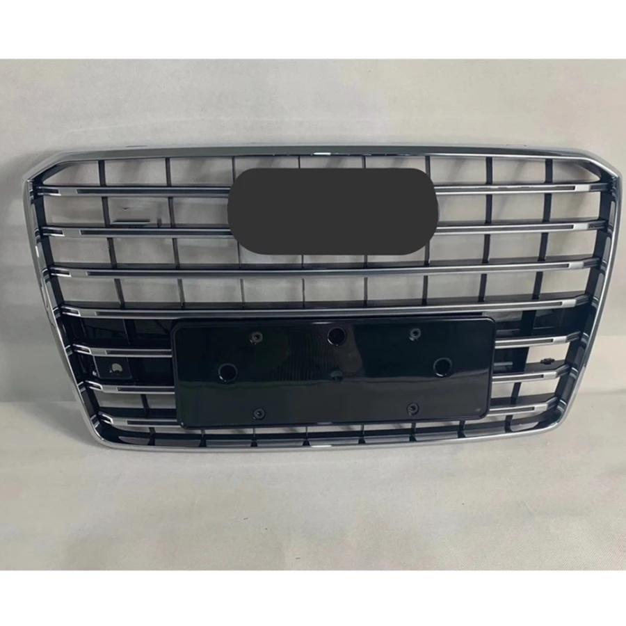 

Car Front Bumper Grill Mesh Hood Front Center Middle Grille for Audi A8/S8 2015-2018 mesh grille