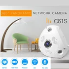 IP-камера Vstarcam 360 C61S, 3 Мп, рыбий глаз, 1080P, Wi-Fi