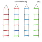 Деревянная лестница из ПЭ веревки, детская игрушка для скалолазания, детская спортивная веревочная качели для фитнеса