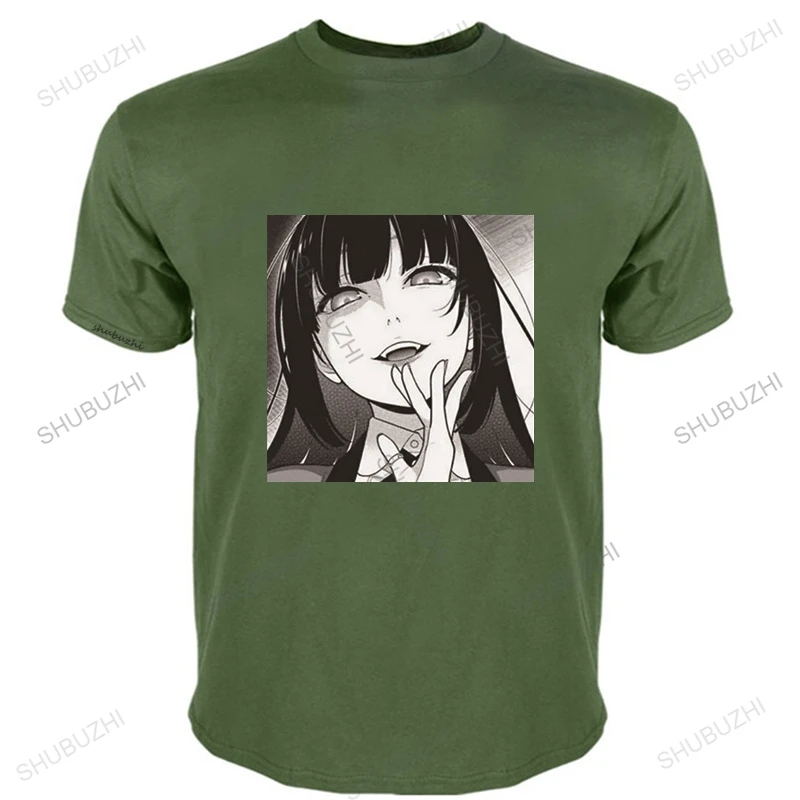 

Футболка Kakegurui с коротким рукавом для косплея, футболка Yumeko Jabami, Мужская футболка в стиле аниме, женская футболка в стиле ретро, хип-хоп, панк