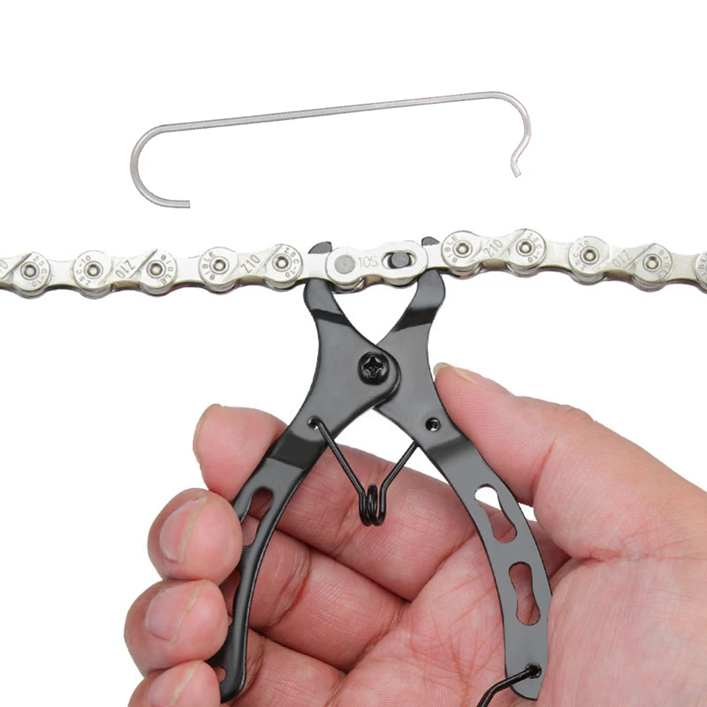 

Clamp Pliers Cycling Removal Repair Hand Tools Black 9.3cm Chain Link Pliers