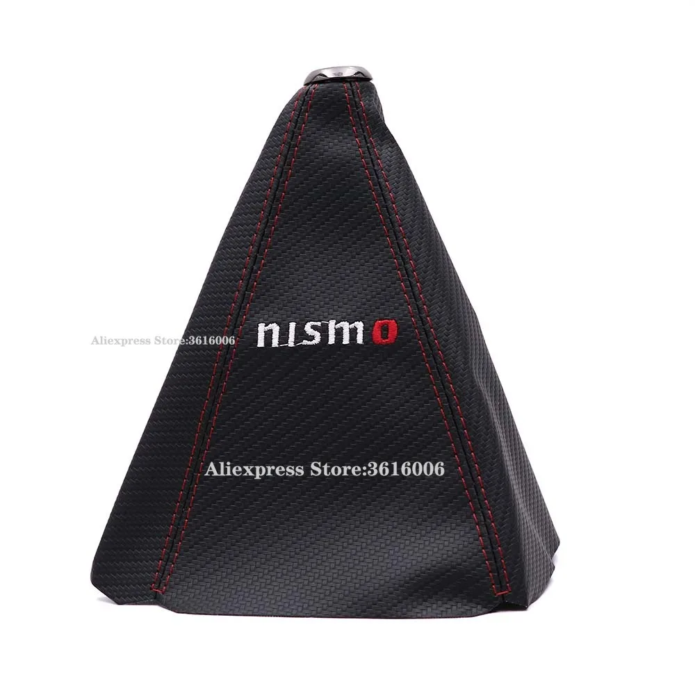Ручка рычага переключения передач jdm NISMO из углеродного волокна рычаг ошейники с