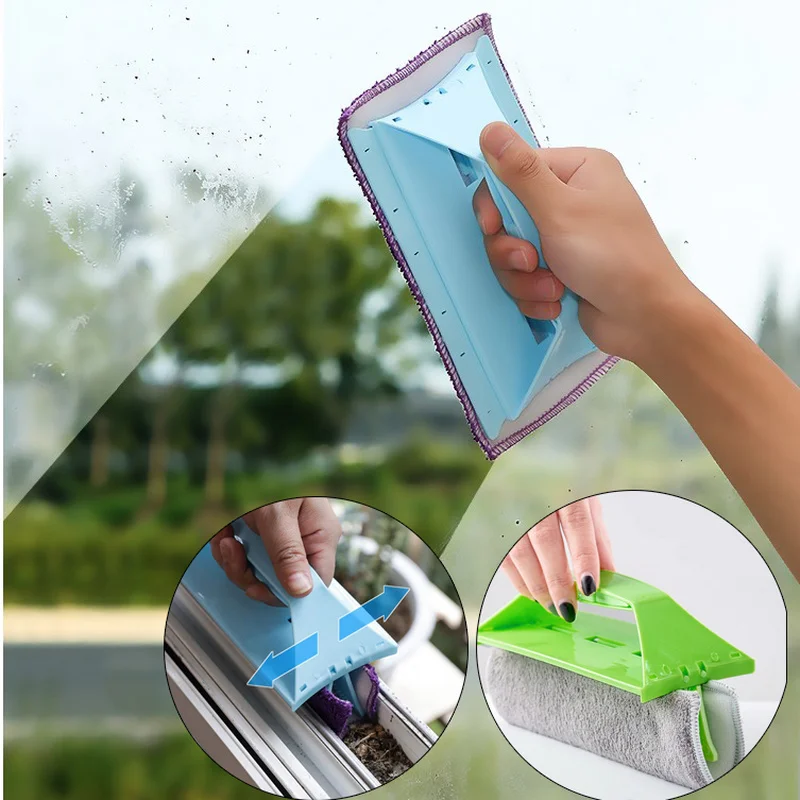 

Multipurpose 2-in-1 Gap Cleaning Brush Washing Cleaning Tools Window Window Cleaning and Glass Cleaning Brush Home Cleaning Tool