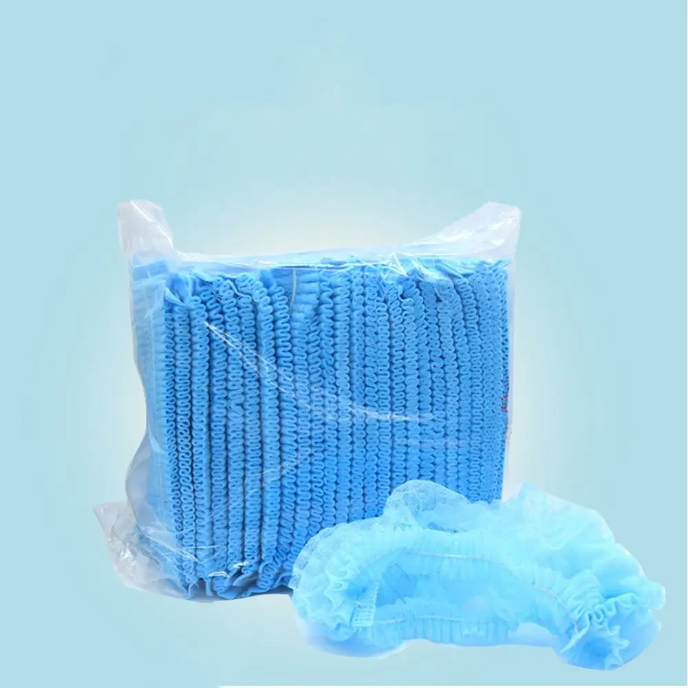 Disposable Hair Net Caps Shower SPA Salon Anti Dust Non Woven Medical Cap Makeup Tools Styling Beauty Accessories | Красота и