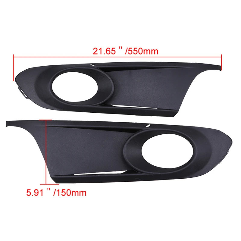 Posbay передние противотуманные фары крышка для VW JETTA MK6 (Typ 5G) 2011 2012 2013 пред facelift