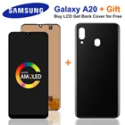 Дисплей с тачскрином для Samsung Galaxy A20, A205, SM-A205F, 6,4 '', Super AMOLED, A20, A205FN, A205GN