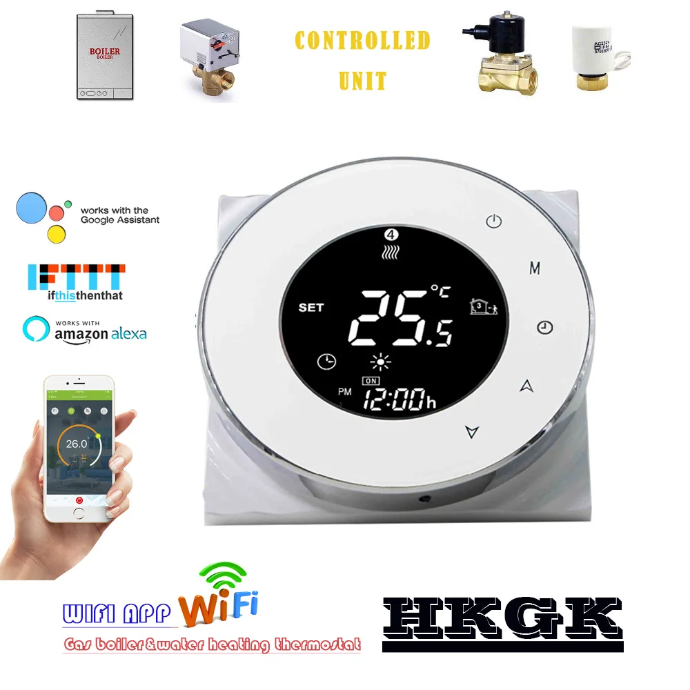3A wifi котел термостат, многофункциональное пассивное соединение, водяной клапан, электрический привод