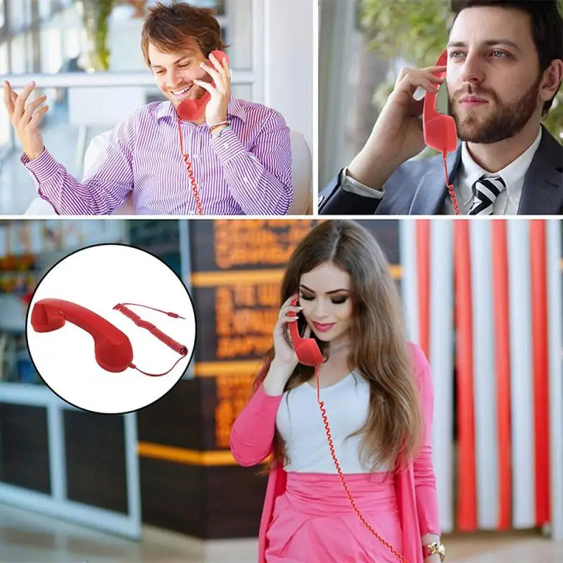 Мобильный телефон приемники телефона наушники Ретро телефоны приемник для 3 5 мм