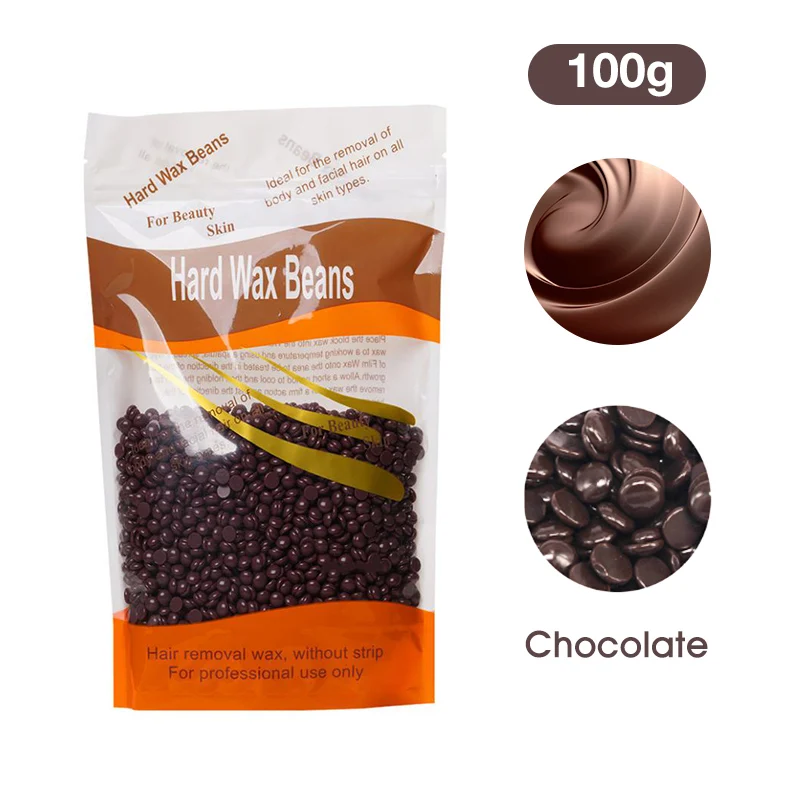 LadyMisty 100g Wax beans No Strip Depilatory Hot Film Hard Pellet Waxing Bikini Face Hair Removal Bean For Women Men - купить по