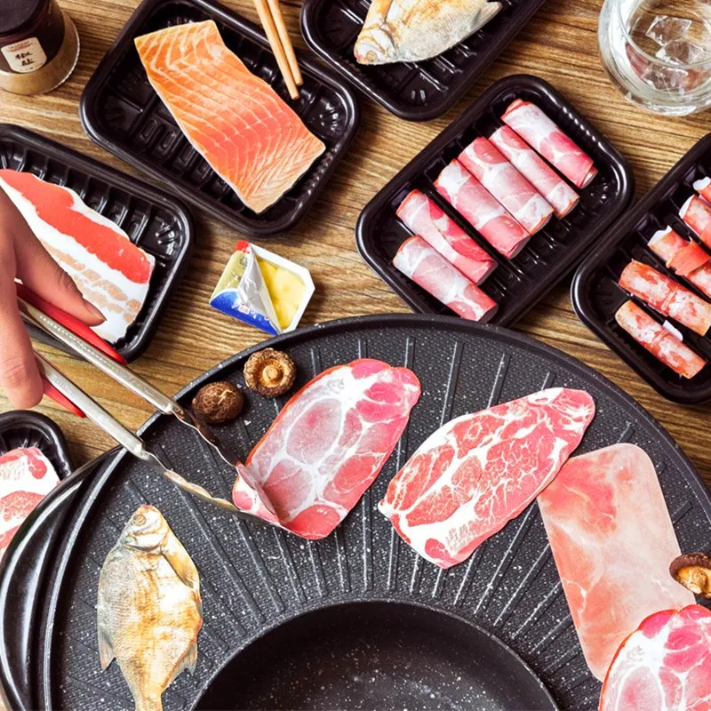 

50 Sheets Cute Sticky Memo Pads Creativity Food Styling Sticky Note Kawaii Korean Stationery Notepad Student Office Decoration