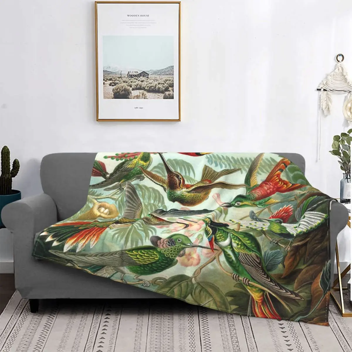 

Manta de колиbri, colcha de cama a cuadros, toalla de playa, manta de verano, colcha, 220x240