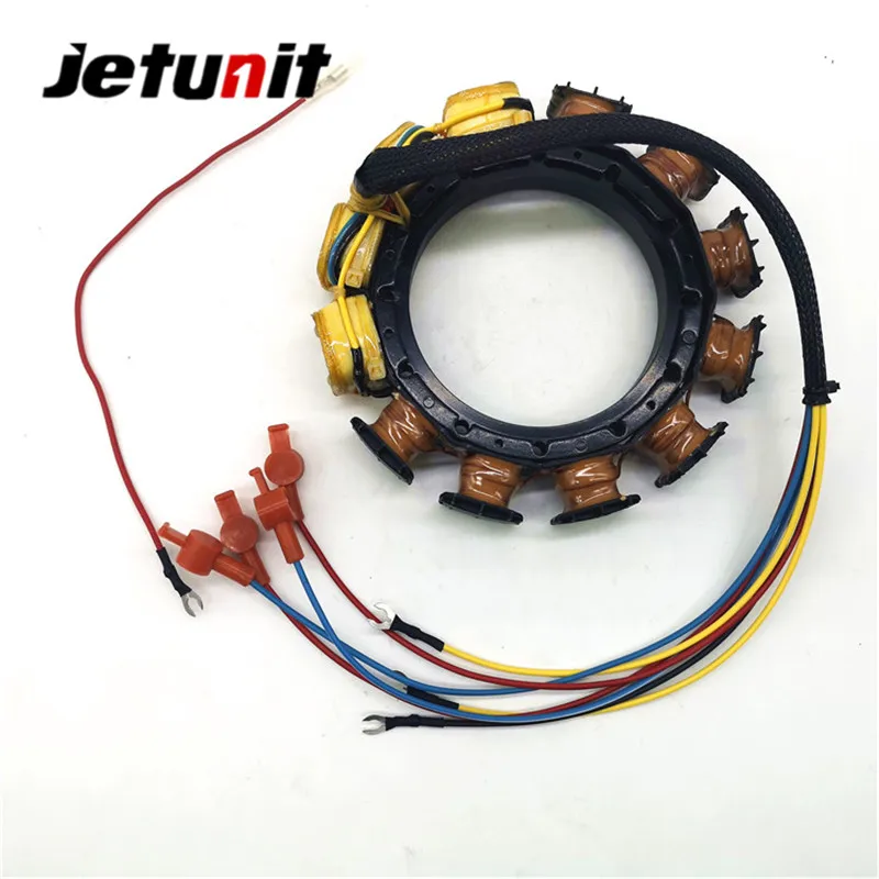 JETUNIT Премиум ртути подвесных 16 amp узел статора 6 цилиндров 174-5456-16 398-5454A11 398-5454A15