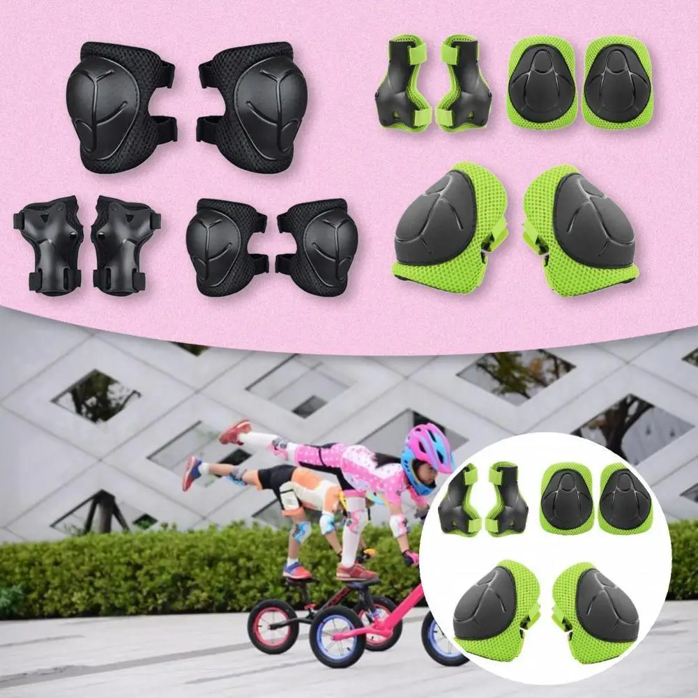 

Эргономичный дизайн, комплект из полиэстера для роликовых наколенников и налокотников для скейтбординга