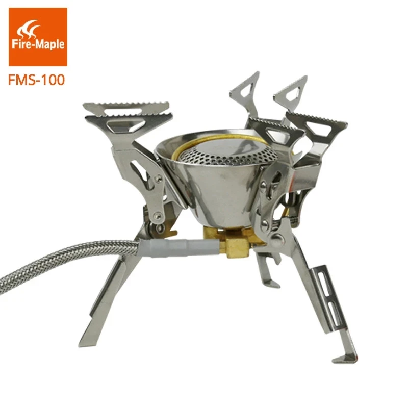 

Fire-Maple Titanium Furnace Outdoor Camping Tour Camping Gas Canister BBQ Ultralight And Portable Stove Head FMS-100T