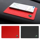 1 шт. Противоскользящий коврик для стайлинга автомобиля аксессуары силиконовый для Skoda Octavia Superb Fabia Kamiq Karoq Kodiaq Rapid Scala Speedpie Yeti