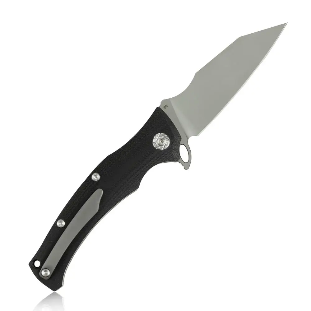 Складной нож KUBEY KU214 8 3 дюйма с карманным зажимом лезвие из стали D2 6 и Ручка G10