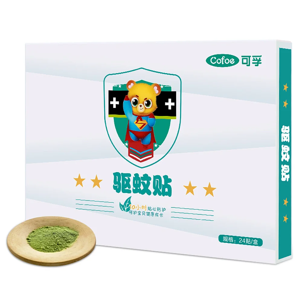 Cofoe мультфильм анти москитная наклейка насекомых пластыри от комаров для детей