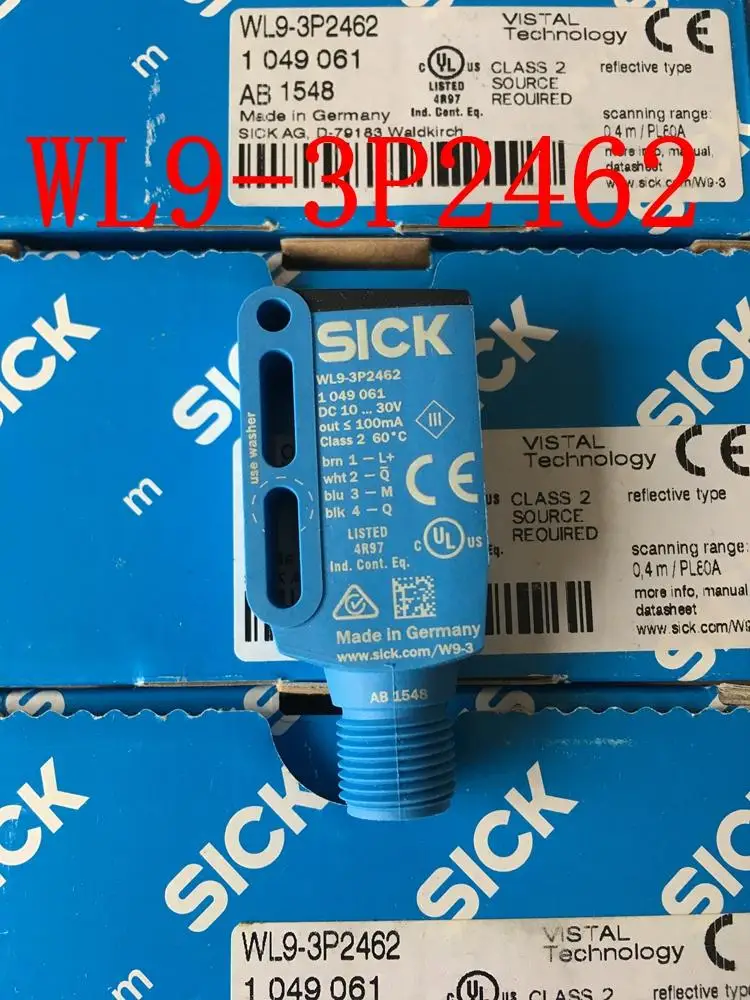 

Новый фотоэлектрический переключатель WL9-3P2462