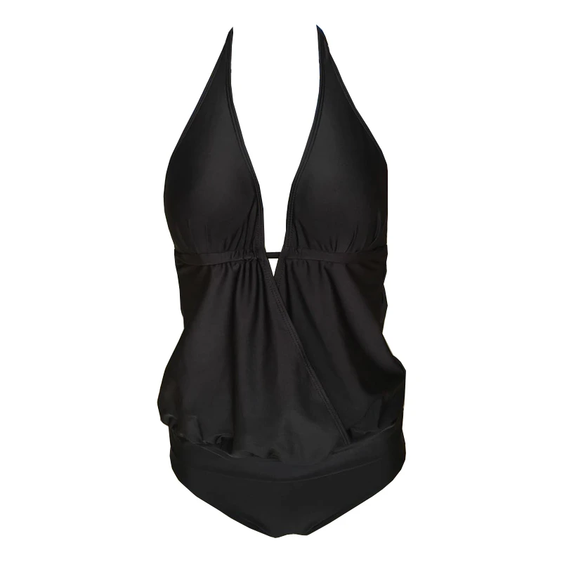 Swimwear 2019 Sexy Large Swimsuit Plus Size Tankini Sets Swim Vintage Female Beach Wear Bathing Suits Women's Swimming Suit | Спорт и