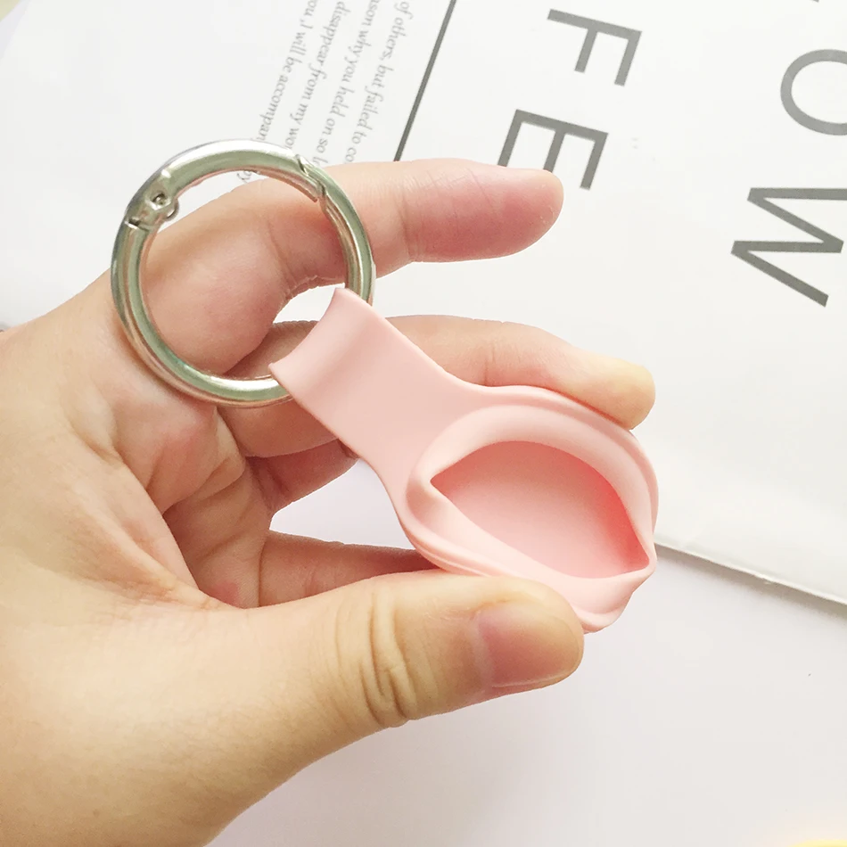 

sFor AirTag Case Cartoon funny silicone Protection Anti-lost Protective Case for Air Tags Locator Tracker Cover Air Tag Case