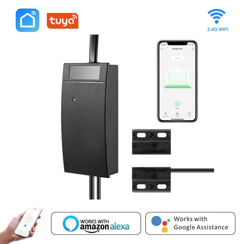 

Смарт-контроллер Tuya для Быстрого Открывания помещений, wi-fi переключатель, работает с Alexa Echo Google Home, система оповещения с приложением для умно...