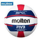 Волейбол molten V5B5000, фирменная новинка, Высококачественная Подлинная расплавленная искусственная кожа, официальный размер 5, волейбол