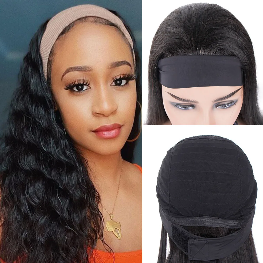 Парик из натуральных бразильских кудрявых волос плотность 150 парик с головной