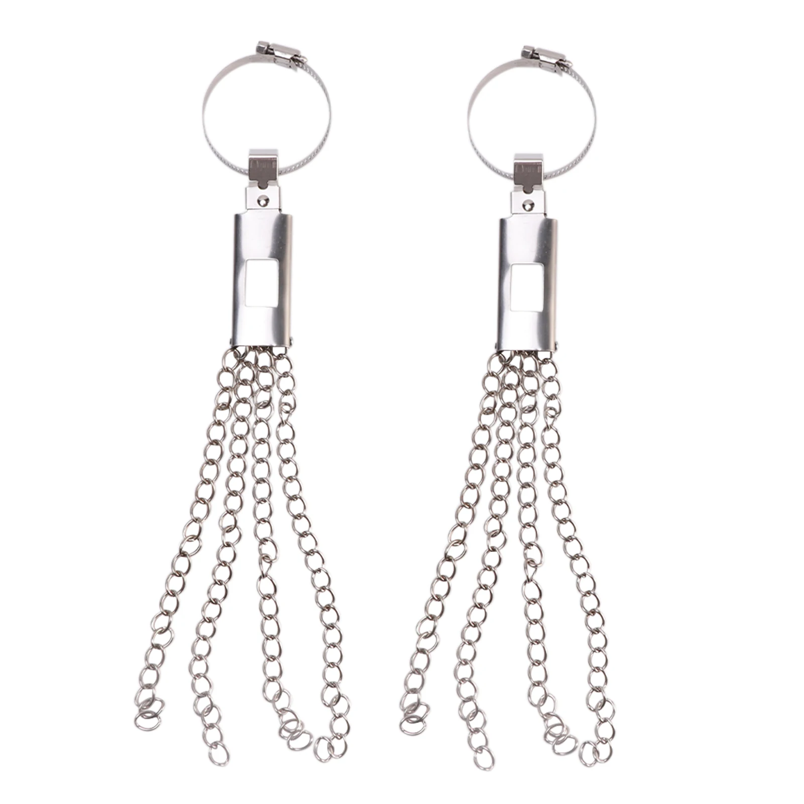 

Гибкая металлическая лента 2 шт., Антистатическая долговечная цепь для поездок на большие расстояния, универсальные автомобильные аксессуа...