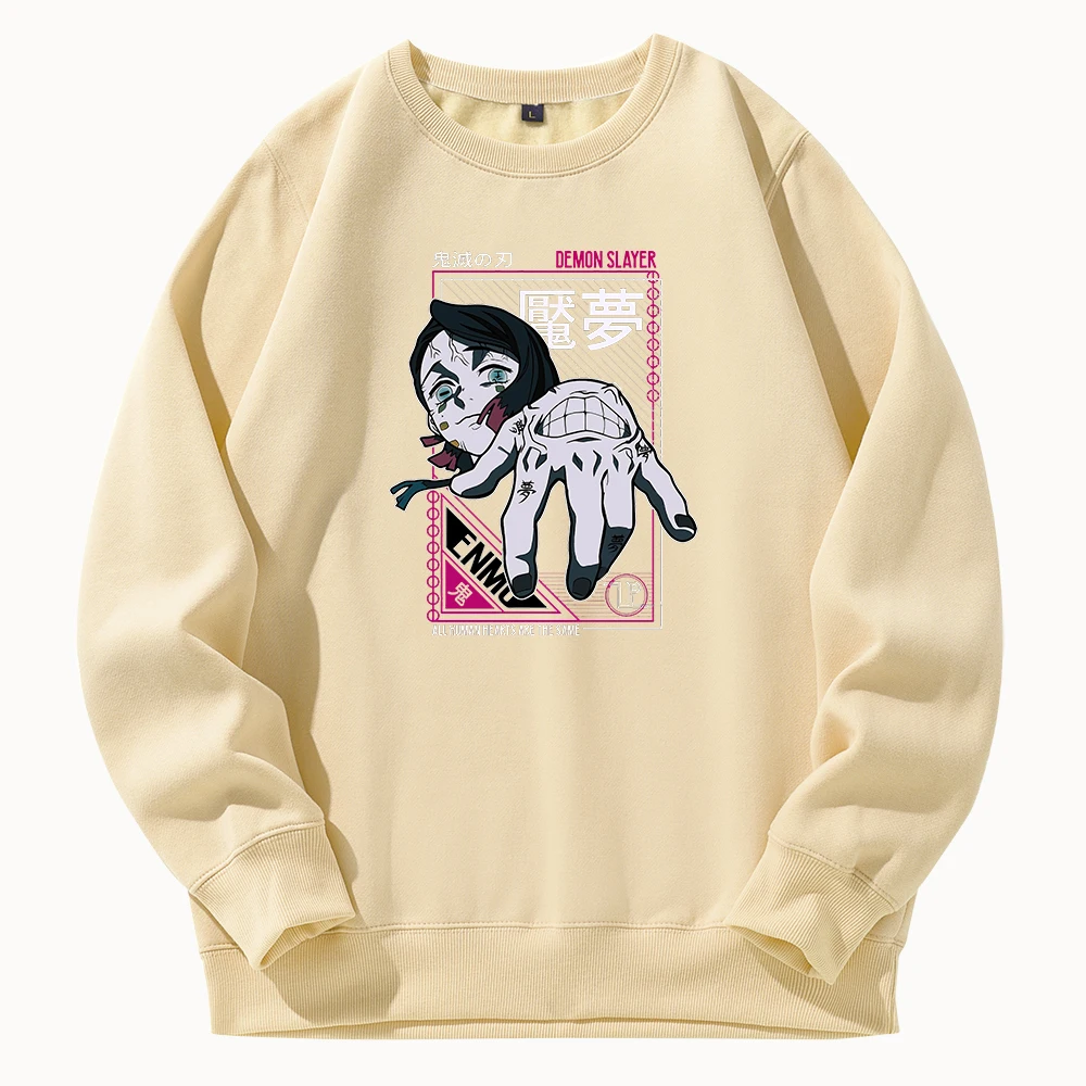 

Tsuyuri Kanao Hoodies Demon Slayer Man Pullover Japan Anime Harajuku Oversize Hoody For Men Street Casual Korean Mens Sweatshirt