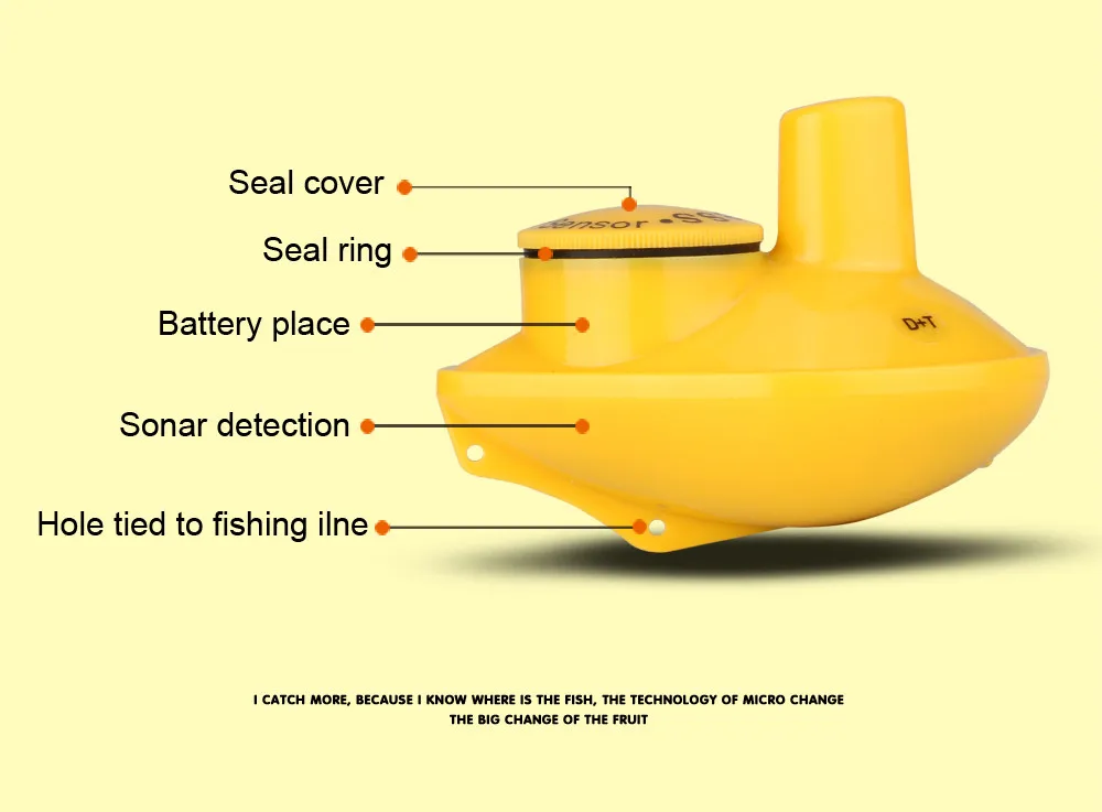 LUCKY FF718LiD реальный-водонепроницаемый рыболокатор 200 кГц/83 кГц двойной гидролокатор частота 100 м детектор глубины обнаружения