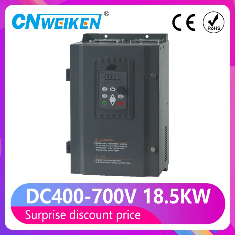 Частный Инвертор vfd WK310 с питанием от постоянного тока до переменного тока, с водяным насосом, солнечная серия, 380 В, 15 кВт/кВт, солнечный инвер...
Частный Инвертор vfd WK310 с питанием от постоянного тока до переменного тока, с водяным насосом, солнечная серия, 380 В, 15 кВт/кВт, солнечный инвер...