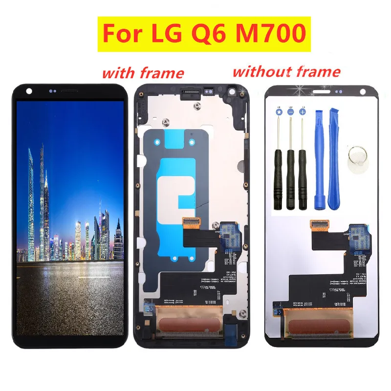 Дисплей для LG Q6 Q6+ M700A M700DSK M700A lcd сенсорный экран дигитайзер lcd с рамкой для LG G6 Mini Замена дисплея
