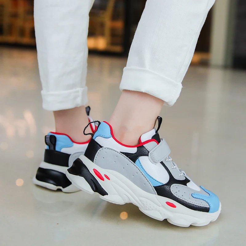 Детские Баскетбол спортивная обувь из сетчатого материала 1 кроссовки в стиле