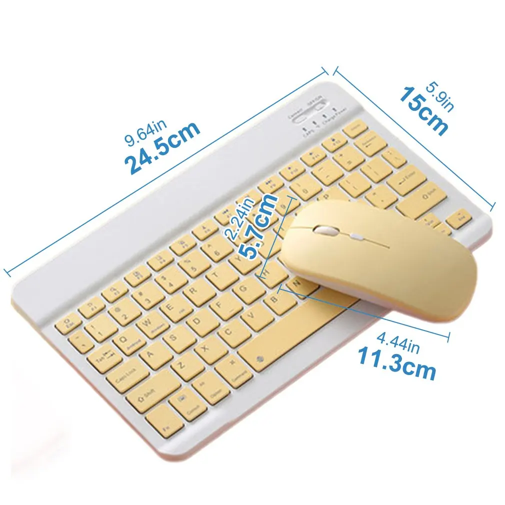

Universal Wireless Charging Keyboard And Mouse Set Keyboard + Charging Dual-mode Mouse Tablet Equipment