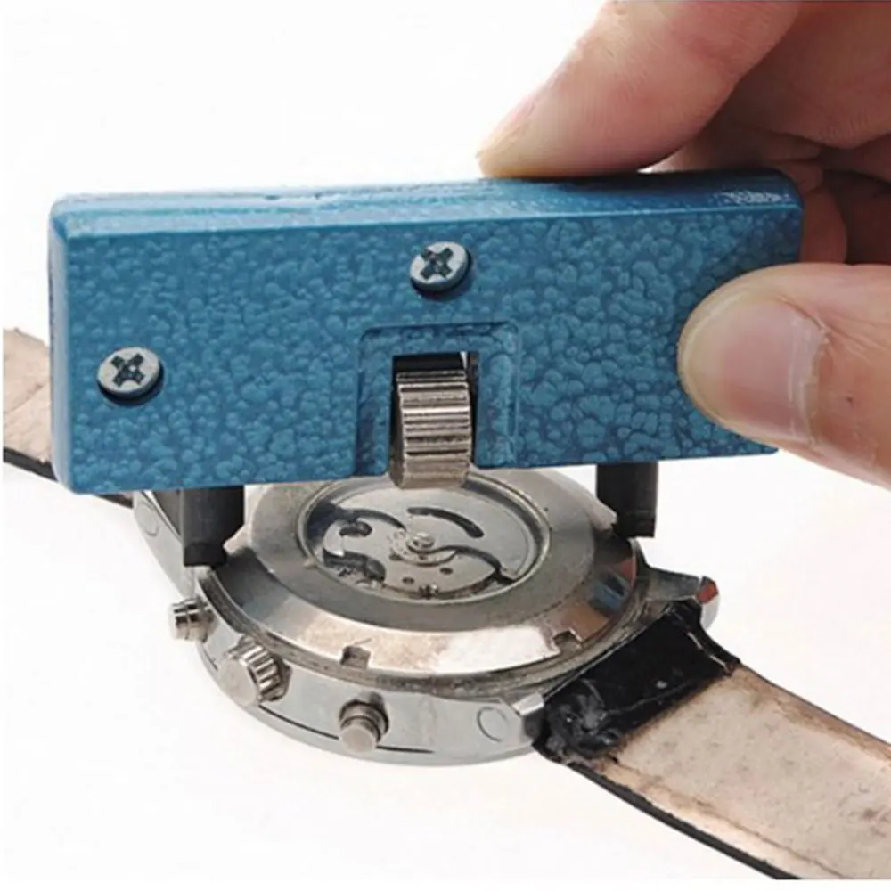 Repair table tool portable two - pin large caliber opener open the back cover of watch for battery round mouth | Инструменты