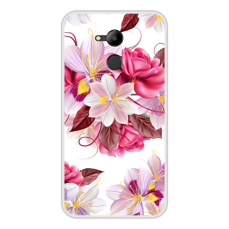 Чехол для телефона huawei Honor 4C 5c 6a 5x Мягкий Силиконовый ТПУ чехол с цветочным рисунком для Honor 7x 6c pro 8lite - Цвет: No.24